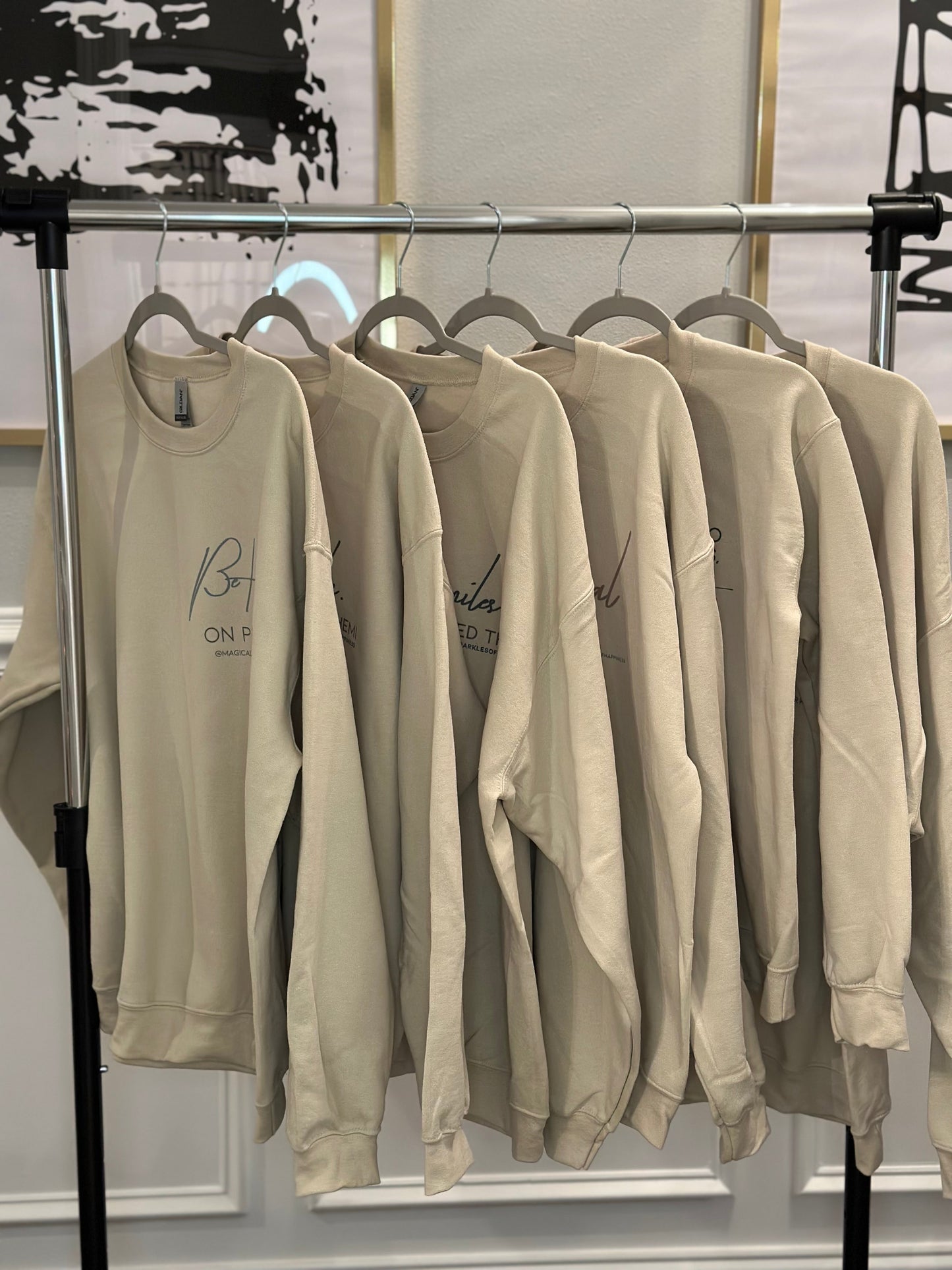 Sweatshirt - "No More Bad Days, Only Bad Moments!"